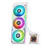 Lian Li HydroShift 2.88'LCD with RGB Fan 360RGB AIO Liquid CPU Cooler White