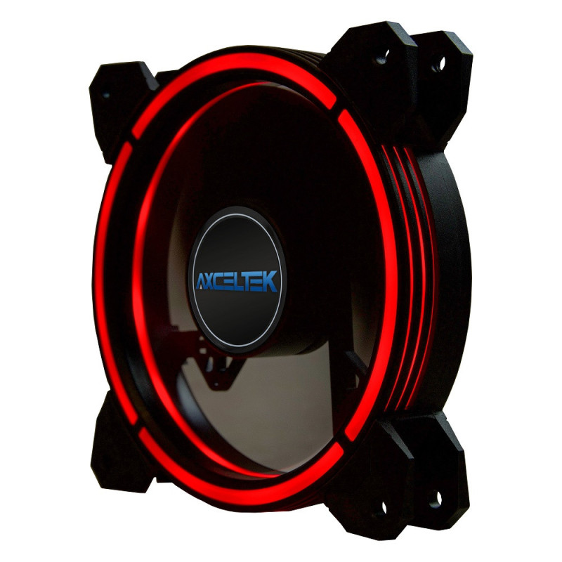 Axceltek F120-RED 120mm Red Led Fan