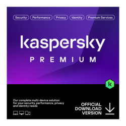 Kaspersky Premium 1 Device 1 Yr Email  (Rep Total Security)